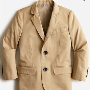 JCrew Ludlow boys italian chino sz 5 blazer suit jacket